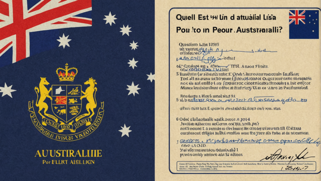 découvrez le coût du visa evisitor pour l'australie et les démarches à suivre pour obtenir ce document essentiel pour votre voyage.